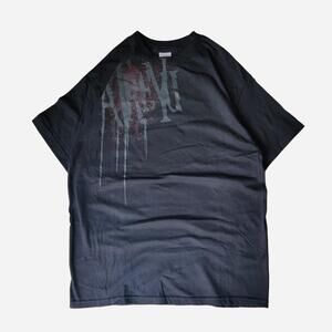 deadstock Atreyu Tennessee River black & gray graphic tee with stylized text and